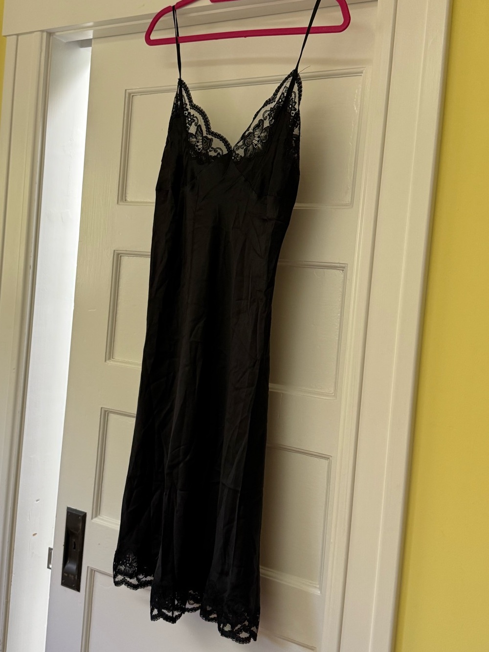 Vintage Black Slip